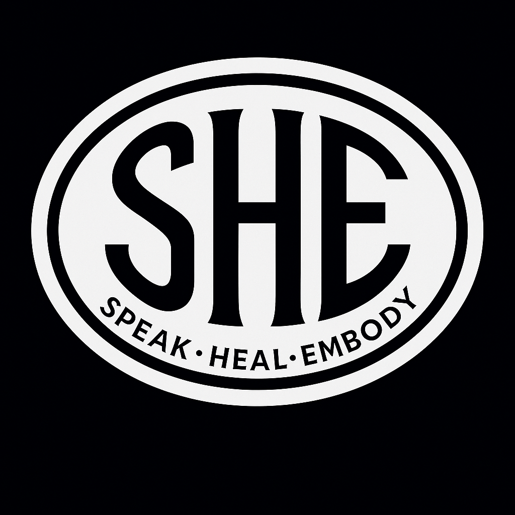 S.H.E. Oval sticker - 3.89”x 3”