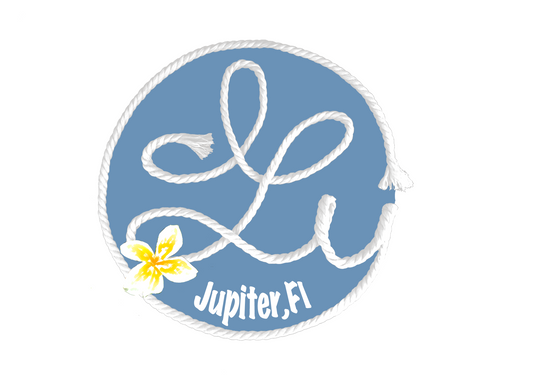 ILY Rope Logo Sticker – Jupiter, Florida Edition (3” × 3”)