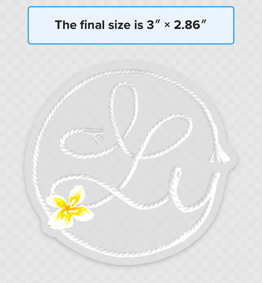 This signature ILY emblem is more than a sticker — it’s a reminder to root your reality in love. ILY Sticker 3" x 2.86"